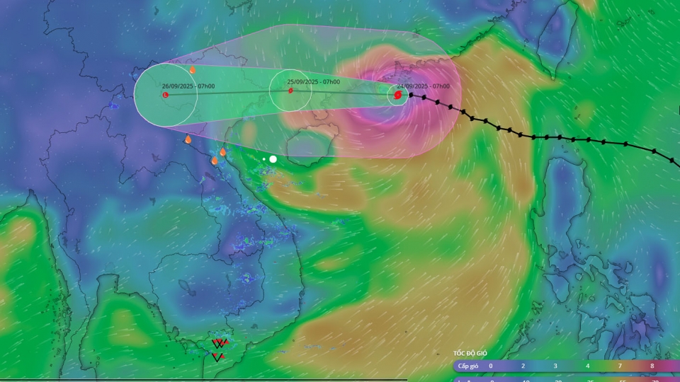 Ragasa loses intensity, set to make landfall on September 25